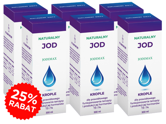 180-Dniowy Rytuał Jodowy 6 Butelek + Bonusy